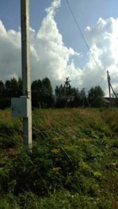 работы за пределами участка согласно техусловиям и договору на техприсоединение
